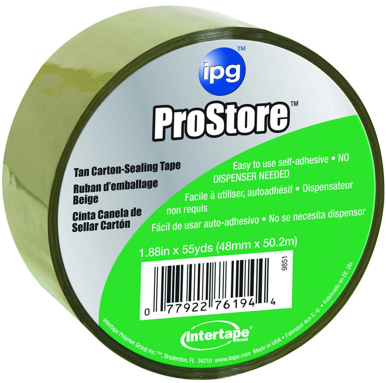 IPG 1.87"X55Yd Clear Tape 