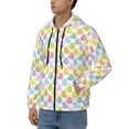 thumbnail image 3 of Honeii Colorful Rubber Duck Print Hoodies for Men, Pullover & Full Zip, Breathable Zip up Hoodie, Sweatshirt-XX-Large, 3 of 5
