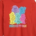 thumbnail image 3 of Monster High - Pastel Character Group - Toddler And Youth Long Sleeve Graphic T-Shirt, 3 of 5