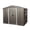 Gray+Window, variant on CarButler 8x6ft Metal Outdoor Storage Shed with Window and Lockable Sliding Doors for Garden Backyard Patio Lawn Gray
