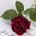 thumbnail image 4 of Matsuzay 10x Ramo de novia Decoración de rosas - Durabilidad de larga duración Amplio bajo mantenimiento Flores artificiales de plástico Flor Decoración morado claro, 4 of 6