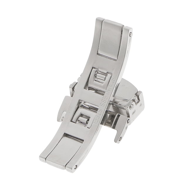 Cierre de Mariposa de Acero Inoxidable Sunnimix Reloj Cierre de pulsera 16 mm