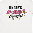 thumbnail image 4 of Inktastic Uncle's Little Cowgirl with Cowgirl Hat and Boots Girls Toddler T-Shirt, 4 of 5