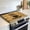 No175, variant on Coffee House Stove Top Cover Glass Cooktop Heat Resistant Cover,Coffee Cup Wooden Ceramic Stove Top Covers Mat Prevents Scratching Stoves/Counter/Washer Protector,28x20 in