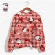thumbnail image 3 of Sudadera con capucha de dibujos animados divertidos de HELLO KITTY para mujer, sudadera con capucha de HELLO KITTY de El viaje de Chihiro, sudadera con capucha gráfica de los años 90 para mujer, 3 of 5