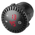 thumbnail image 1 of Reloj ElectróNico LED Automotriz Mesa de Pantalla Digital Suministros Universales para AutomóViles Luz Roja, 1 of 1
