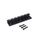 thumbnail image 1 of Aleación de Zinc Guitarra Sillines Puente para Guitarra Eléctrica Caja de Accesorio de Guitarra Hugo 6 String Stopbar Tailpiece, 1 of 7