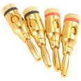 thumbnail image 3 of 4 x 4mm Banana Plugs For Speaker Cable connections / Gold Plated, 3 of 5