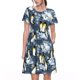 thumbnail image 1 of Disketp Penguin Arctic Adventure para Vestido de Manga Corta para Mujeres, Vestidos de Verano para Mujeres, Casual y Holgado para la Playa, 1 of 6