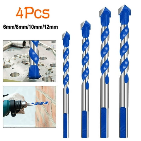 

Yedhsi Tools Alloy Wall Glass Masonry Ceramic Tiles Boring-Crown Drill Bit Set Drilling 4Pcs