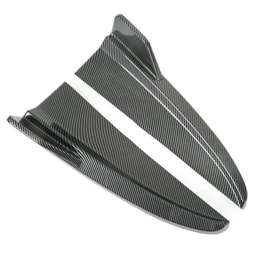 1 Pair Rear Bumper Lip Diffuser Tail Side Splitter Replacement for C‑Class W205 C43 AMG‑Line 2015‑2021 Carbon Fiber Style