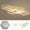 Dimmable + remote, variant on Modern Ceiling Light LED Acrylic Lamp Bedroom Chandelier Living Room Fixture