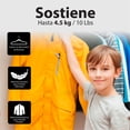 thumbnail image 3 of MAGMALIFE 50 Ganchos de Terciopelo para Ropa Infantil, Gancho Plateado Giratorio de 360 Grados, Adecuado para Todo Tipo de Ropa, Antideslizante, 35 cm de Largo (Rosa Claro), 3 of 8