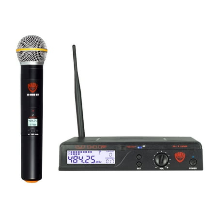 - Nady U-1100 HT 100-Channel UHF Wireless Handheld Microphone System