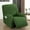Army green, variant on ATJIA Recliner Chair Cover Waterproof Stretch Reclining Sofa Covers with Pockets 4-Piece Washable Recliner Slipcovers