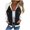 Dark Gray, variant on Wutalume Women Casual Travel Vacation Oversized Long Sleeve Jacket Zip Up Cowboy Casual Outfits Coat, Stylish and Comfortable Outerwear for Adventures,Army Green L