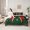 Green Black, variant on jejeloiu Merry Christmas Bell Twin Bedding Sets 7-Piece,Red Bowtie Bowknot Bedding Comforter Set,White Snowflake Sheet Sets For Girls,Super Cozy Room Decoration Reversible