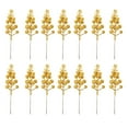 thumbnail image 1 of Toystoory 14 piezas de decoración de flores de árbol de Navidad, adorno de boda DIY, accesorios de diseño multiusos, accesorio de compromiso para el Kits de decoración para fiestas Oro Toystoory HA068358-01, 1 of 6