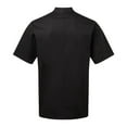 thumbnail image 2 of Premier Adults  Essential Short Sleeve Chefs Jacket, 2 of 3