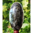 thumbnail image 5 of Superb Flashy Polished Crystal Lingam Green Labradorite Large 275mm / 8.1kg, Shivling for Healing Stone & Spiritual Home Decor, Sacred Gift Chakra Balancing, Serene Energy Enhancer for Yoga & Reiki, 5 of 5