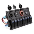 thumbnail image 2 of Botonera para Barras LED Off Road Universal de 8 Botones Arizone Negro, 2 of 2
