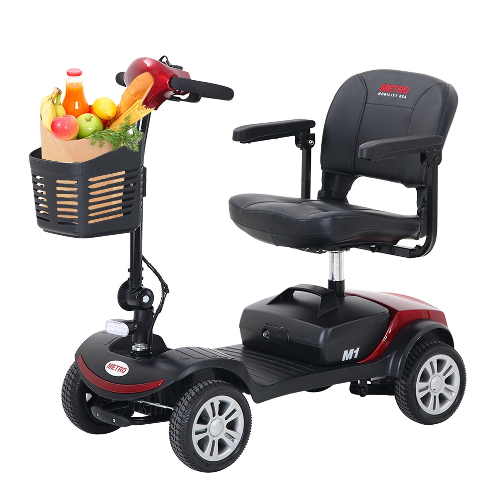 SEGMART Outdoor Mobility Scooters for Senior, 4 Wheel Mobility Scooter