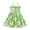 Green White-flower, variant on Ttyddzy Woman' Casual-Dresses Sleeveless Camisole A-Line Dress for 2Y-7-8Y,Blue Blossom Watercolor