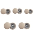 thumbnail image 1 of Riwesomey 10 unids/set, pasador de reparación de hebilla a presión para techo de coche con decoración de tapa de tornillo, accesorios para Automoción decorativa y accesorios Rejilla Beige, 1 of 6
