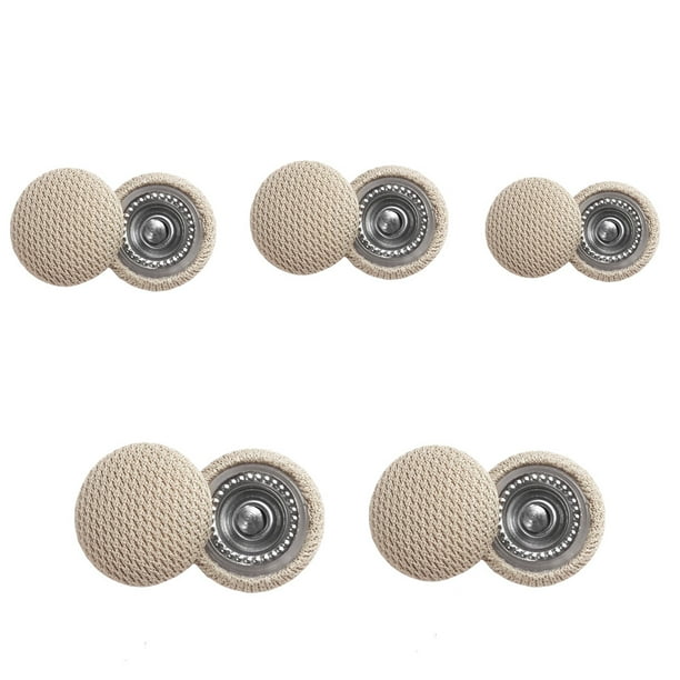 sweethay Juego de 10 unidades de pasadores de reparación de vehículos con hebilla a presión para fijación de techo con tapa de rosca, Automoción decorativa y accesorios Rejilla Beige