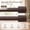 Walnut Wood, variant on Heavy Duty White Curtain Rod Adjustable 72-144 Inches Window Drapery Rod with Wood Grain Finials