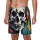 thumbnail image 1 of Fotbe Modern Hip-Hop Skull Traje de Baño para Hombre – Shorts de Natación de Secado Rápido con Forro y Bolsillos-X-Large, 1 of 6