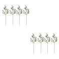 thumbnail image 1 of Transemion 4x Green Realistic And Portable Simulated Flowers And Plants For Any Occasion Detailed Design Leaves Handmade 2Set, 1 of 6