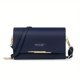 thumbnail image 1 of Cartera Cruzada Pequeña Para Mujer, Bolso De Hombro Para Teléfono Con Decoración De Metal Y Varios Cierres, Bolso De Mano Portátil, 1 of 4
