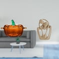 thumbnail image 2 of Plato De Dulces De Vidrio Con Forma De Calabaza Con Tapa Y Figura Abstracta De Pareja, Escultura Creativa De Resina Para Estantería, Cafetería, Decoración De Escritorio, Regalo De Cumpleaños, 2 of 8