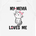 thumbnail image 4 of Inktastic My Mema Loves Me Girls Girls Baby Bodysuit, 4 of 5