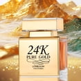 thumbnail image 3 of Perfume para Mujer 24K Pure Gold LONKOOM Fragancia floral afrutada, Pralin&eacute; Vainilla Rosa Larga duraci&oacute;n 100ml, 3 of 8