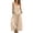 Beige 07, variant on Two Piece Sets for Women 2 Piece Solid Vacation Outfit Set, Deep V Neck Sleeveless Tank Top+Drawstring High Waist Pleated Wide Leg Pants with Side Pockets Cute Tops for Women