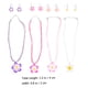 thumbnail image 2 of BRIGHTFUFU 4Jgo Aretes De De Arcilla Con Collar Hawaiano Para Reuniones Y Eventos Tropicales, 2 of 8