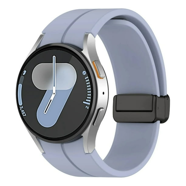 Correa de Silicona para Galaxy Watch 7/6/5/4 Fe, Hebilla Magnética