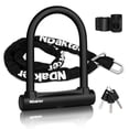 thumbnail image 1 of Cadena Bike U Lock NDakter, resistente, 15 mm, 4 pies, 1 of 8