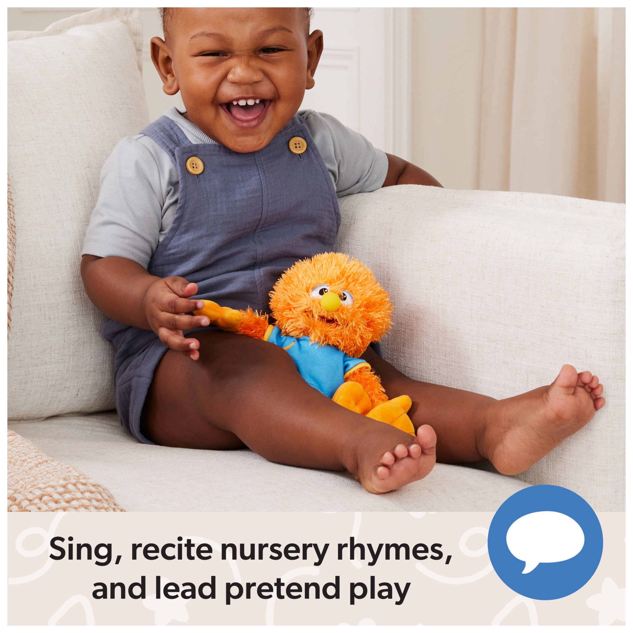 Ms. Rachel Official Herbie 11-Inch Cuddle & Comfort Plush Friend for Ages 6 Months to 3+