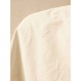 thumbnail image 7 of Apricot Cotton Mini Sundress For Women, Boho Spaghetti Strap Drawstring Bow Cami Dress, 7 of 7