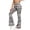 Gray A, variant on Jewelreauty Women's Flare Leggings High Waisted Ultra Soft Stretchy Yoga Workout Gym Bell Bottom Pants (XL, Pink 01)