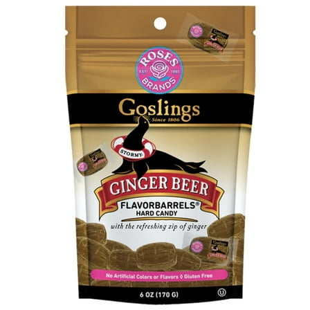 Goslings Ginger Beer Flavored Barrels 6oz Bag