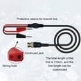 thumbnail image 3 of Thinsony 4mm Oscilloscope Test Line BNC to Banana Plug Probe Cable Tester Cord Measuring Device Repair Accessory Spare Parts 1Set, 3 of 6