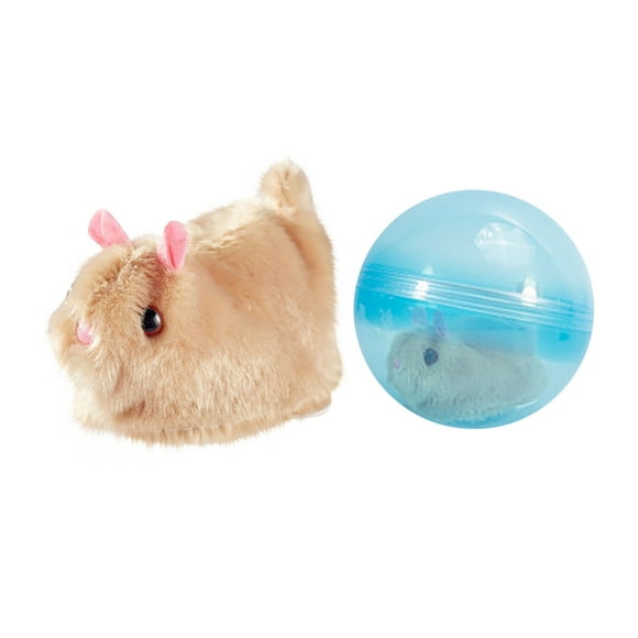 Binwennn Toddler Learning Ages 2-4 Cute Pet Round Music Pet ! Little Hamster Rolling Is A Popular Toy For Children To Create A Happy And Easily Attract Baby's Attention!