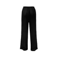 thumbnail image 3 of Ropa Playa Ocean Pacific para Mujer Pantalón Crochet Elástico Cintas Cintura Negro Talla EG, 3 of 4