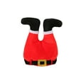 thumbnail image 4 of Red & Black Striped Santa Hat, 4 of 4