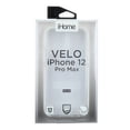thumbnail image 4 of iHome Velo Silicone Impact Case for iPhone 12 Pro Max, Clear/White, 4 of 8