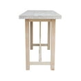 thumbnail image 6 of International Concepts Bar Height Natural Unfinished Wood Table, 6 of 11